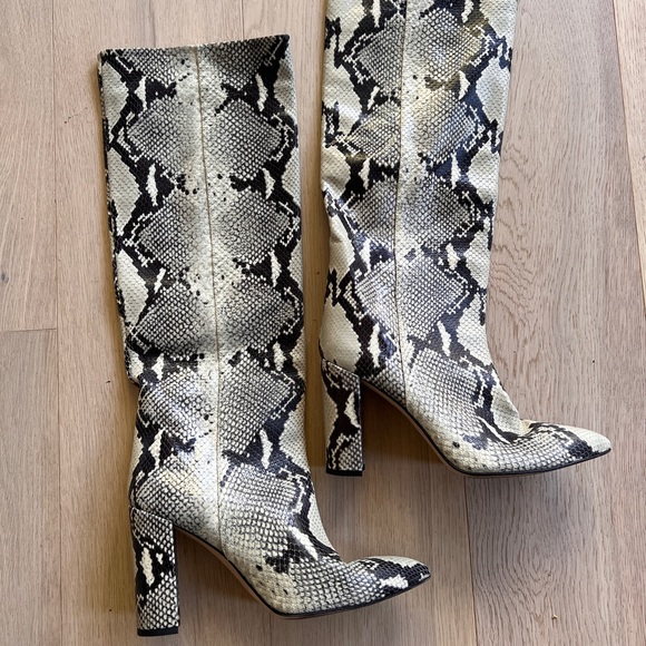 Paris Texas Shoes - Paris Texas Leather Knee High Boots Size 41